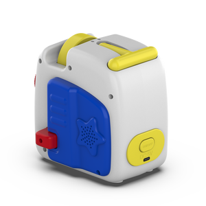 Proiettore LED per <span class=keywords><strong>Racconti</strong></span> Interattivi, Giocattolo Portatile Mini Proiettore <span class=keywords><strong>di</strong></span> Storie, Serie Fiabe e Dinosauri, Bianco - Product Image 1