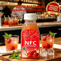 NFC Crabapple Ananas Sinaasappel Mango Gemengd Fruitpuree 230ml 8 Flessen Doos Suiker Vrij Halal Natuurlijke Smaak Versgeperst 100%