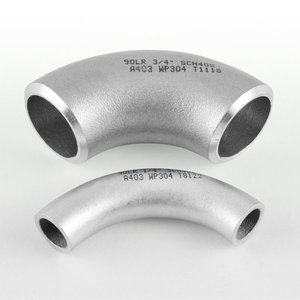 Jiangsu Factory Hot Sale SS 90 Degree <strong>Elbow</strong> Grade 201 Stainless Steel Pipe Fittings Price - Product Image 2