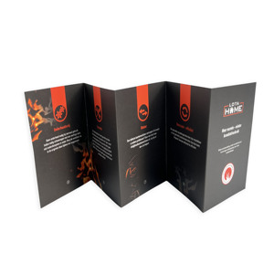 Folleto Plegable Personalizado a Todo Color al por Mayor, Folleto de Papel Negro Mate, Manual de Instrucciones, Catálogo - Product Image 6