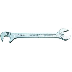 GEDORE - 6093900 Clé midget métrique à double extrémité-EAN 4010886609392 WRENCHES OPEN END WRENCHES - Product Image 1