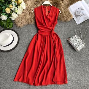 Nuovi Abiti Donna alla <span class=keywords><strong>Moda</strong></span> Economici Pronti per la Spedizione, Vestiti Estivi Personalizzati di Tendenza, Abbigliamento Femminile - Product Image 2