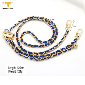 Coréen Luxe Métal <span class=keywords><strong>Perle</strong></span> Cuir Bandoulière Collier Sangle Universel Anti-Perdu <span class=keywords><strong>Téléphone</strong></span> Portable Lanière Cas - Product Image 2