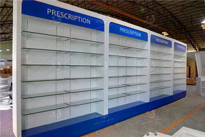 Estantería de exhibición personalizada para tienda de medicina, muebles de diseño de interiores, moderna, para <span class=keywords><strong>farmacia</strong></span>, a la <span class=keywords><strong>venta</strong></span> - Product Image 5