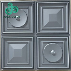 Aisen trang trí nội thất PVC tường bức tranh tường nghệ thuật nền Tấm tường trang trí nội thất 3D Bảng điều khiển tường trang trí - Product Image 5