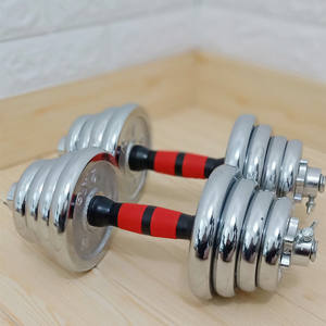 Ensemble d'exercice de gymnastique au poids réglable <span class=keywords><strong>Haltere</strong></span> Musculation et haltères en fer Poids libres Haltères réglables - Product Image 2