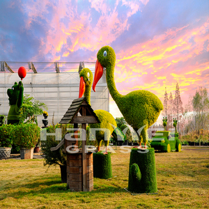 סיטונאי מלאכותי דשא topiaries חיות צפרדע צורה - Product Image 6