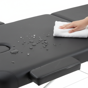 <span class=keywords><strong>Cama</strong></span> de Masaje Plegable de Aluminio a Precio de Fábrica con Espacio Hueco para Colocar las Piernas + Bloques Reforzados para Masajes y Fisioterapia - Product Image 4