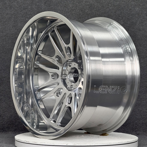 Rines Cromados 24x14, Rueda Individual 24x14, Rines Forjados 24x12, Rines Forjados de Aleación de Aluminio con Alto Pulido - Product Image 1