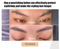 Kit professionnel de sourcils en gros de Chine, outils de coiffage longue durée pour sourcils plus fournis et effet effet lifté