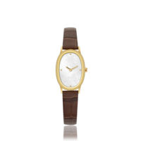 Jam Tangan Wanita Grosir Model Bisnis Tali Logam Emas Jam Tangan Wanita untuk Acara Formal Sederhana Minimalis Analog Quartz Casing Baja Tahan Karat 50 Bar