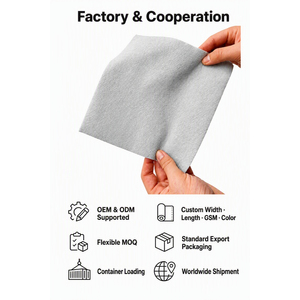 <span class=keywords><strong>Géotextile</strong></span> non tissé en fibres courtes pour la construction routière, la construction de voies ferrées, la séparation des sous-drainages et le drainage perméable à l'eau - Product Image 5