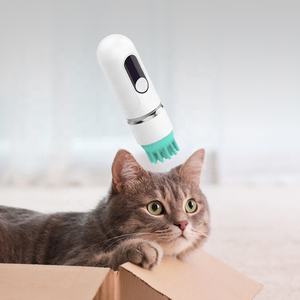 Masajeador de cabeza eléctrico multifunción, inalámbrico, pequeño, para gatos, perros, mascotas, con cabezales reemplazables - Product Image 2