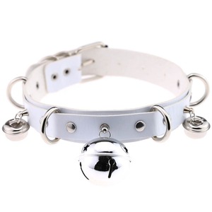 Nuova Collana Personalizzata a Forma di Cuore, Creativo Ciondolo a Goccia d'Acqua con Campanello, Collana Choker in Pelle - Product Image 3