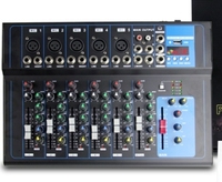 Mixeur professionnel carte son Audio DJ Station son équipement en direct mélangeur de scène de fête de chant