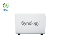 Serveur de stockage NAS Synology DS223J 4 cœurs 1,4 GHz DDR4 512 Mo, 2 baies, extension DiskStation Quad-Bay, stockage en réseau Synology