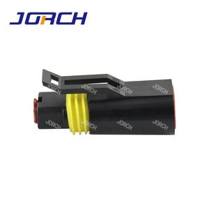 2-контактный автомобильный водонепроницаемый разъем с медными контактами и нейлоновым корпусом IP67 DJ7029CA-2.3-21 - Product Image 3