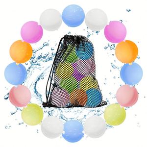 Boules d'eau en silicone les plus vendues, peuvent être rapidement remplies d'eau et réutilisées. Jouets d'extérieur pour les combats aquatiques d'été - Product Image 2