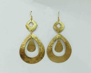 Customized Logo Packing India Best Selling Products With Cheap Price Brass <b>Handmade</b> <b>Earring</b> Fashion Jewelry - Product Image 2