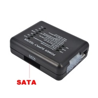 XINGQIU JC1 Probador de Fuente de Alimentación ATX SATA HDD de 20/24 Pines, Medidor de Diagnóstico con Indicación LED para PC