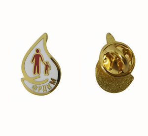 Precio al por mayor de fábrica Venta caliente aleación de zinc esmalte duro arenoso personalizado gato Pin insignia chapado en oro - Product Image 3