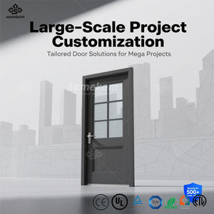 Envanter ucuz otel ahşap kapı katı ahşap otel için iç proje ahşap kapı - Product Image 6