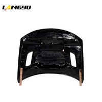 Accessoires extérieurs 2015-2023 Capots moteur pour Dodge Charger SRT Type-Hellcat Capot avant en fibre de carbone