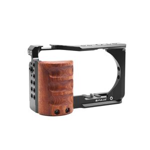 Estabilizador de Cámara con Mango de Madera y Metal PULUZ para <span class=keywords><strong>Sony</strong></span> <span class=keywords><strong>ZV</strong></span>-E10 - Product Image 3