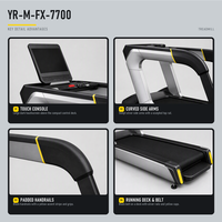 Mesin Lari Treadmill Komersial LED TV dan Konsol Android Heavy Duty untuk Gym, Grosir Langsung dari Pabrik
