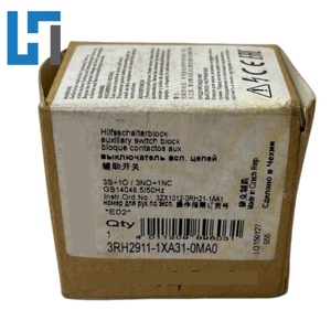 ใหม่ต้นฉบับโมดูลสวิตช์เสริม 3NO+1NC 3RH2911-1XA31-0MA0 PLC การเขียนโปรแกรมคอนโทรลเลอร์ 3RH29111XA310MA0 ในสต็อก - Product Image 1