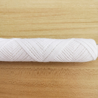 Mèches de bougie en coton sans cire, vente en gros, rouleaux de 40/30/60 pièces