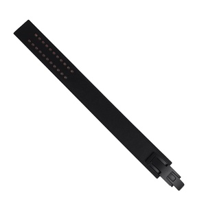 Ceinture de soutien lombaire en cuir PU grain litchi pour entraînement fitness, squat, soulevé de terre, musculation, powerlifting, développé couché - Product Image 5