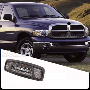 Grille de pare-chocs avant de voiture, grilles de course, calandre pour Dodge RAM 2002-2005, kit carrosserie, accessoires automobiles - Product Image 5