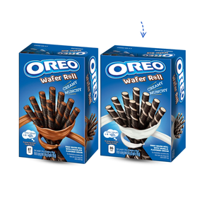 Rollos de Oblea Crujientes Tipo Oreo con Relleno de Crema de Vainilla, Alta Calidad, Empaque a Granel, Snack Dulce de Glucosa - Product Image 1