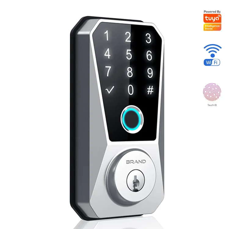 Competitive price smart lock automatic home electronic locks wifi fingerprint door lock