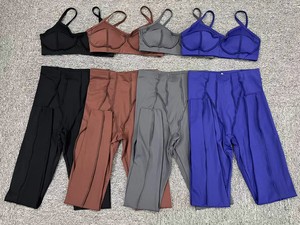 Nuevo estilo, ropa deportiva para mujer, ropa de <span class=keywords><strong>gimnasio</strong></span>, tela inteligente, diseño único, conjunto de Fitness para <span class=keywords><strong>gimnasio</strong></span>, conjuntos de Yoga de 2 piezas para mujer - Product Image 6