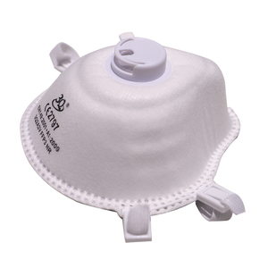 Respirador FFP3 NR con Certificación CE, Forma de Copa, Respiración EN149, Mascarilla Desechable, Protección Industrial con Válvula de <span class=keywords><strong>Exhalación</strong></span> - Product Image 5