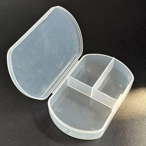 Plastic Pill Storage <b>Box</b> Transparent <b>Small</b> Capacity Desktop Organizer With Logo Customization Zhejiang Made - Product Image 4