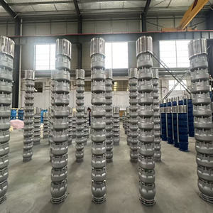 Stainless Steel 316L Export Standard Packing High Head submersible <b>pump</b> for irrigation with <b>Water</b> Filled Motor - Product Image 3