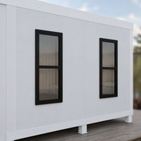 Maison conteneur extensible personnalisée 20ft 40ft, maison de vacances modulaire préfabriquée pliable, structure en acier OEM ODM