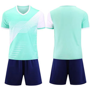 サッカージャージーユニフォームセット大人用学校体育冬冬用カスタムプリント通気性クイックドライ - Product Image 4