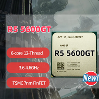 Processeurs CPU pour ordinateur de bureau AM4, processeur CPU R5 5600GT Box