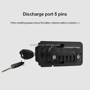 Batterie vélo électrique 48v 36v <span class=keywords><strong>Mate</strong></span> <span class=keywords><strong>X</strong></span> batterie vélo 10.4ah 48v Ebike batterie pour Samebike Lo26 vélo pliant Smlro 48V Enzo rouge - Product Image 5