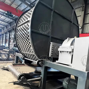 Trituradora Industrial de Doble Eje para Neumáticos Usados, Trituradora de Metal y Caucho de Alta Resistencia, Planta de Reciclaje de Neumáticos Usados en Venta - Product Image 2