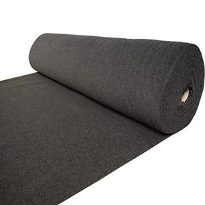 Tapis extensible à <span class=keywords><strong>4</strong></span> voies <span class=keywords><strong>en</strong></span> tissu non tissé, x 3mm, couleur noire, pour doublure de van - Product Image 1
