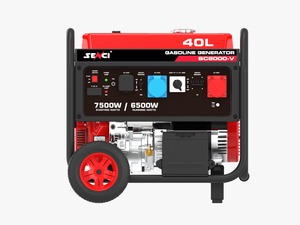 Senci Máy Phát Điện Xăng xách tay ATS 40L bình nhiên liệu lớn 6500Watt không thấm nước mở khung 420cc Máy phát điện 6.5kw - Product Image 2