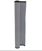 Tissu renforcé en polypropylène 2,5 m x 50 m avec grille antistatique et ignifuge