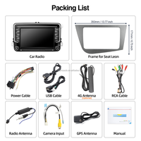 JMC 9 pouces Android VW autoradio pour Seat Leon 2 Android autoradio 2005 2012 CarPlay Android Auto conducteur droit conducteur gauche