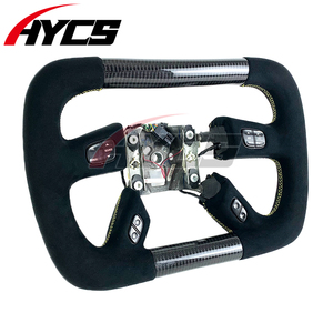 Volante Deportivo de Fibra de Carbono Personalizado Estilo F1 para Chevrolet <span class=keywords><strong>Hummer</strong></span> H2, Mejora del Interior del Automóvil, Admite Personalización - Product Image 4