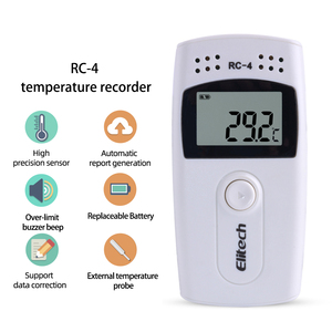 Elitech RC-4 Automatic <strong>Temperature</strong> Data Logger Cold Chain <strong>Recorder</strong> with USB &amp; NTC Sensor - Product Image 3